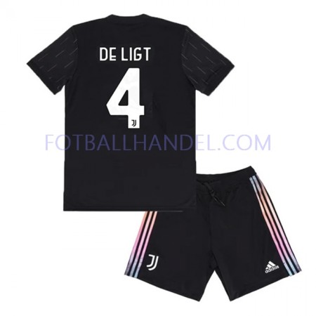 Barn Fotballdrakter Juventus 4 Borte 2021-22 Kortermet